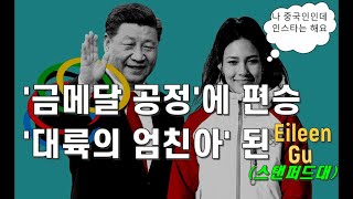 중국으로 귀화해 스키 금메달 2개딴 에이린 구 대륙의 엄친아이중국적자로 찬사와 질시 [upl. by Neeluqcaj]