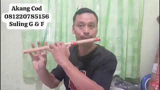 Suling G amp F terjual ke medana Tanjung Lombok NTB [upl. by Nuzzi]