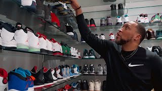 This NBA AllStars Sneaker Collection Is 3 Stories [upl. by Lody274]