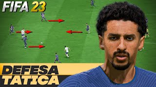 APRENDA DEFENDER TATICAMENTE NO FIFA 23 🎮  MARCAÇAO TATICA E ESTRATEGIA E TUTORIAL DE MARCAÇAO [upl. by Euk]