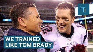 Tom Bradys Controversial Personal Trainer Shows Us The QBs Workout [upl. by Eslek968]