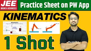 KINEMATICS in 1 Shot  From Zero to Hero  JEE Main amp Advanced [upl. by Elkcim]