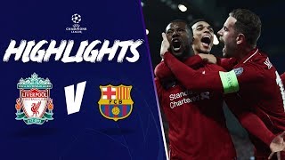 Reds complete miracle comeback against Barca Liverpool 40 Barcelona  Champions League [upl. by Theron469]