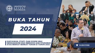 BUKA TAHUN 2024  PEGAWAI YAYASAN UNAI [upl. by Dame]