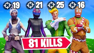 We Broke The Fortnite Elimination Record 81 Kills [upl. by Nywroc886]