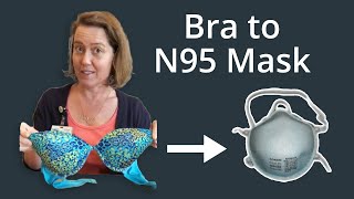 Pain Care Labs Bra to N95style Masks COVID hack by Dr Baxter [upl. by Lazar]