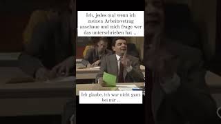 Der Arbeitsvertrag 🔷😅 deutschland germany deutsch german funny [upl. by Boothe]