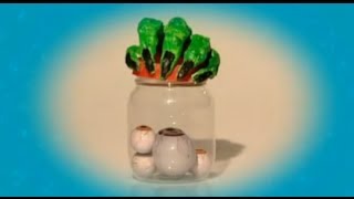 Halloween Special  Mister Maker  Gruesome Jar Make [upl. by Rovaert113]