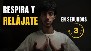 Libera el Estrés en 1 Minuto con esta Respiración debes probarla [upl. by Ettenej887]