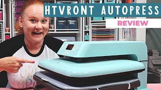 HTVRont Auto Heat Press How to Use and My Honest Review [upl. by Camel507]