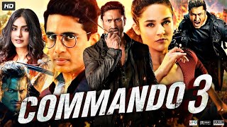 Commando 3 Full Movie  Vidyut Jammwal  Adah Sharma  Angira Dhar  Gulshan  Review amp Facts [upl. by Nitsugua916]