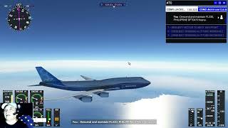 LIVE quotiFLIGHTquotB747800 A LONGHAUL FLT PART 2 FROM MANILA TO MIAMI LANDING InFlightTutorialci6lg [upl. by Buff]