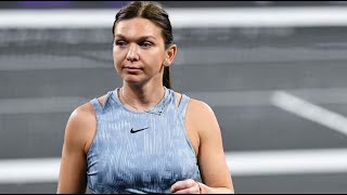 Simona Halep issues schedule update after doping ban comeback wrecked by injury [upl. by Esertal]