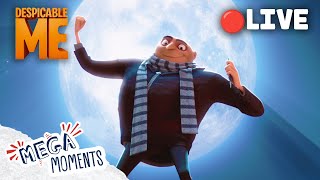 LIVE 🔴  247  Gru’s Greatest Heist 🌕🥷 Despicable Me 1  3  Extended Previews  Mega Moments [upl. by Urbas]