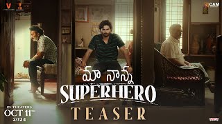 Maa Nanna Super Hero Teaser  Sudheer Babu  Sayaji Shinde  Sai Chand  Abhilash Kankara [upl. by Enninaej]