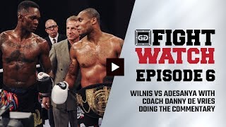 Israel Adesanya vs Jason Wilnis GLORY 37  Fight Watch [upl. by Sophronia188]