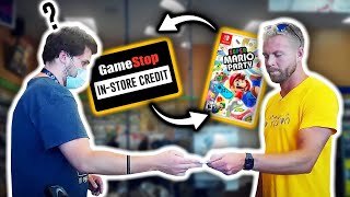 Trading in a Game for Store Credit then Buying the Exact Same Game with the Credit [upl. by Ainadi992]