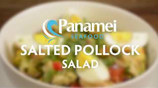 Panamei Seafood  Salted Pollock Salad [upl. by Otrebogir]