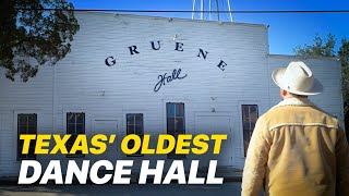 Gruene Hall  a Tour of Texas Oldest Dance Hall [upl. by Esenaj]