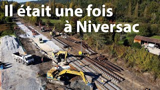 Dordogne Chantier coup de poing à la gare de Niversac [upl. by Enirolf]