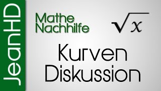 Mathe Nachhilfe  Kurvendiskussion  Anwendung von Ableitungen  Analysis [upl. by Lyreb914]