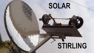 MOTOR STIRLING SOLAR ENERGY [upl. by Vaclava]