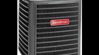 HVAC Install Goodman SSZ 14 Heat Pump [upl. by Aulea488]