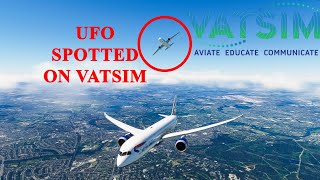 UFO ON VATSIM Full Flight with ATC in Microsoft Flight Simulator LHR  FRA [upl. by Mady314]