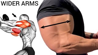 How to Make Wider Arms 6 Best Exercises [upl. by Sev748]