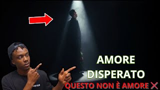 ACHILLE LAURO  AMORE DISPERATO OFFICIAL VIDEO REACTION [upl. by Kyla880]