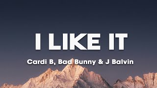 Cardi B Bad Bunny amp J Balvin – I Like It Lyrics [upl. by Winterbottom]