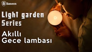 Baseus Light garden Series Akıllı Hareket Sensörlü Led gece lambası [upl. by Arihsaj]