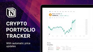 Ultimate Guide to Tracking Your Crypto Portfolio in Notion  StepbyStep Tutorial [upl. by Mollee]