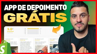 Melhor Aplicativo Grátis para Depoimentos na Shopify  Areviews [upl. by Neelcaj]