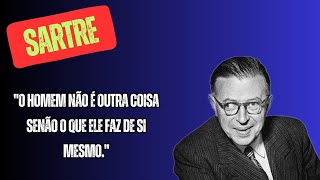 SARTRE O Existencialismo [upl. by Jeunesse913]