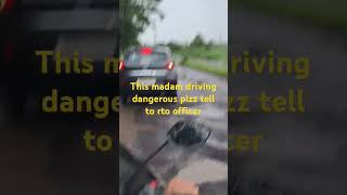 dangerous driving 🙏 tell rto officer viral latestupdate [upl. by Ed]