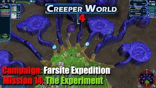 Creeper World 4  Mission 14 The Experiment  Campaign Farsite Expedition [upl. by Eseeryt]