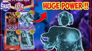 INSANE POWER  DECK NEGATIF TRIBUNAL  MARVEL SNAP [upl. by Bowlds]