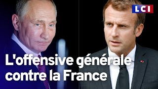 Insultes piratage La Russie vise la France [upl. by Jenelle]