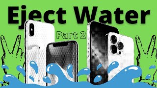 How to eject water from iPhone by vibrating the phone using the Shortcuts app [upl. by Rotceh]