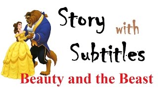 Learn English through story Beauty and the Beast level 1 [upl. by Darlleen]