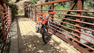 Georgetown ohv  Mace Mill to Rock Creek  trail 1 [upl. by Ehcropal]