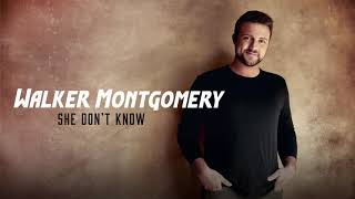 Walker Montgomery  She Dont Know Official Audio [upl. by Kirkwood46]