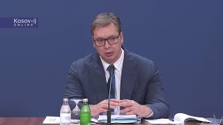 Beograd Obraćanje javnosti predsednika Vučića [upl. by Maridel]