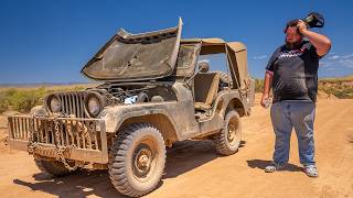 We Offroad Test a 70 Year Old Army Jeep 1152 Mile Road Trip [upl. by Woolson]