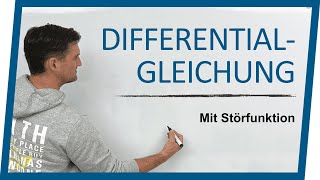 Differentialgleichung mit Störfunktion Beispiel  Mathe by Daniel Jung [upl. by Elliott889]