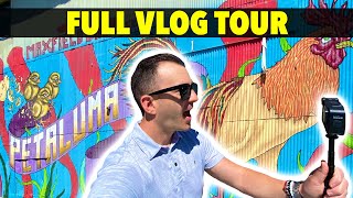 Living In Petaluma Ca FULL Vlog Tour [upl. by Dreher]