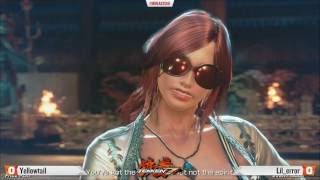 TEKKEN 7 Yellowtail VS Lilerror  Top 8  Day 1  Anime Expo 2016 [upl. by Eisteb]