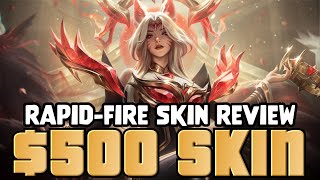 RapidFire Skin Review Immortalized Legend Ahri [upl. by Faus]