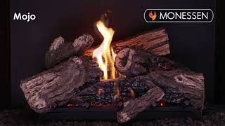 Monessen® Mojo Vent Free Gas Log Set [upl. by Anilas286]